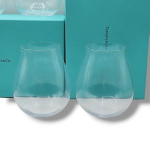 TIFFANY & CO NIB wine glasses